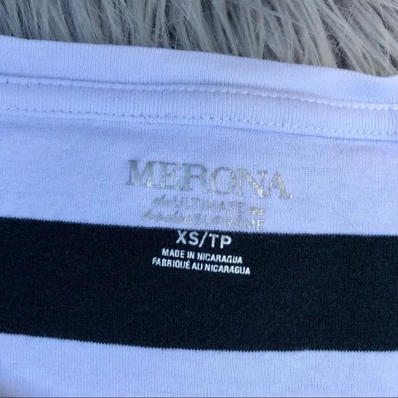 Merona + Shein Emo Stripe T-Shirt Trio, Size M - Picture 5 of 11